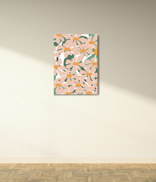 Blooming Flowers Wall Art