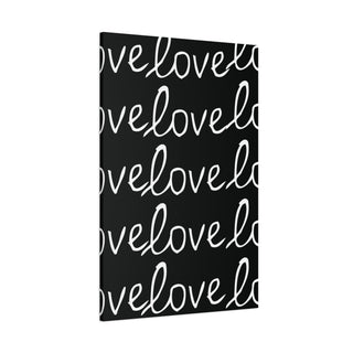 Love Black & White Wall Art