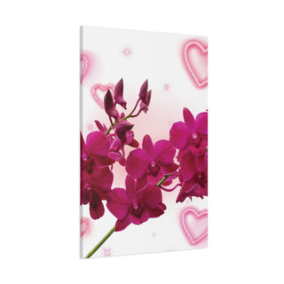 Heart & Flower Wall Canvas