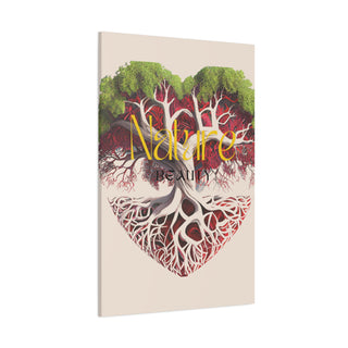 Heart Of Nature Wall Canvas