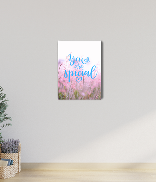 You Are Special Love Flower Wall Art