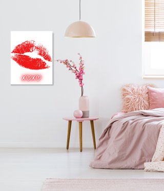 XOXO Red Lip Canvas