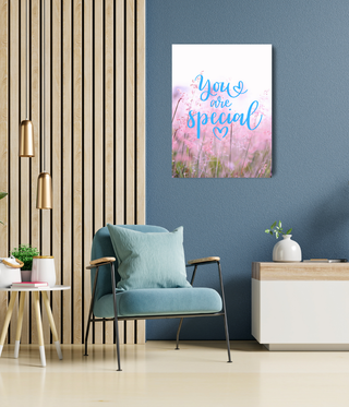 You Are Special Love Flower Wall Art