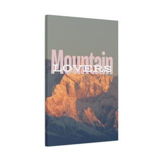 Mountain Lovers Wall Canvas