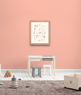 Alphabet Nursery Frame Wall Art