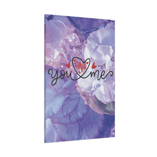 You & Me Flower Wall Art