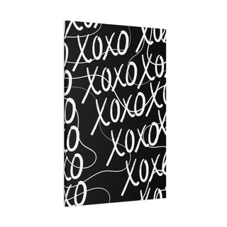 XOXO Black & White Wall Canvas