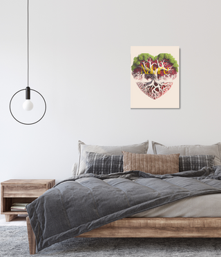 Heart Of Nature Wall Canvas