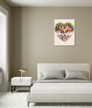 Heart Of Nature Wall Canvas