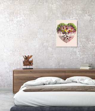 Heart Of Nature Wall Canvas