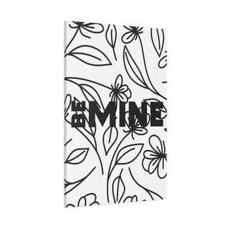 Be Mind Black & White Wall Canvas