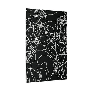 Couple Black & White Wall Art