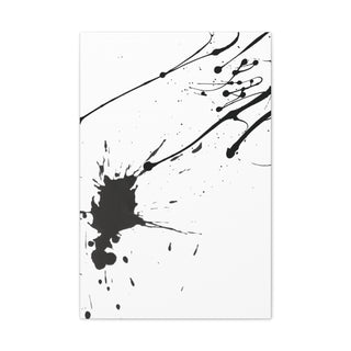 Splash Paint Style Modern Wall Canvas