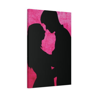 Love Couple Abstract Wall Canvas