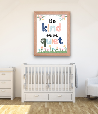 Mom Behave Quote Frame Art