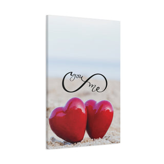 You & Me Heart Shape Wall Art