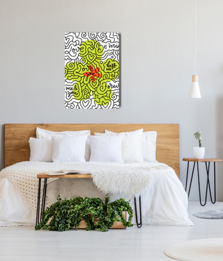 Be Mine Flower Wall Art