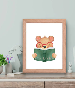 You're My Little Rainbow Framed Nursery Wall Art