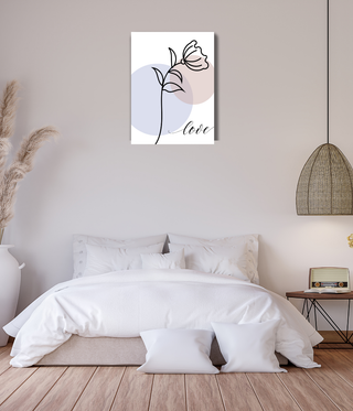 Tilt Love Flower Wall Art