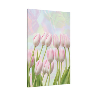 Pink Blooming Flowers Wall Art