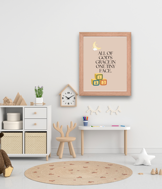 Graceful Baby Inspirational Frame Art