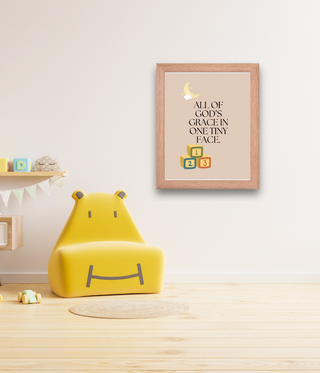 Graceful Baby Inspirational Frame Art