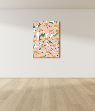 Blooming Flowers Wall Art