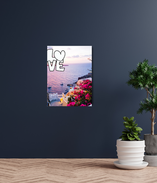 Ocean Love Wall Canvas