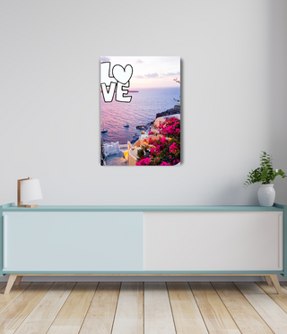 Ocean Love Wall Canvas