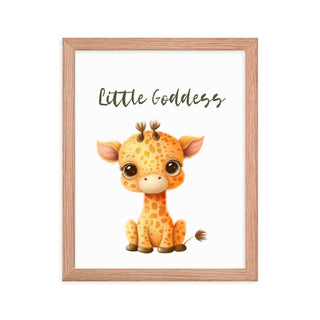 Giraffe Nursery Frame Wall Art