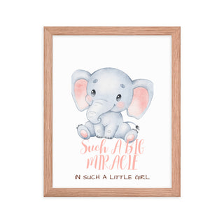 Elephant Love Quote Frame Decor