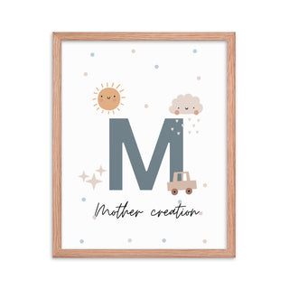 Mother Creation Frame Wall Art