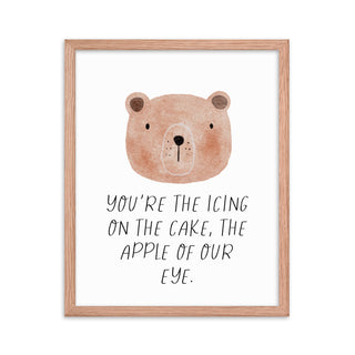 Quote From Bear Baby Nursery Wall Art