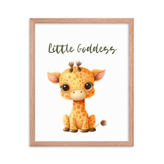 Giraffe Nursery Frame Wall Art