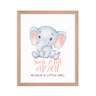 Elephant Love Quote Frame Decor