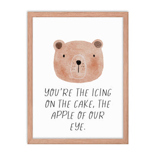 Quote From Bear Baby Nursery Wall Art