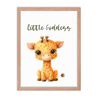 Giraffe Nursery Frame Wall Art