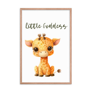 Giraffe Nursery Frame Wall Art