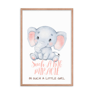 Elephant Love Quote Frame Decor