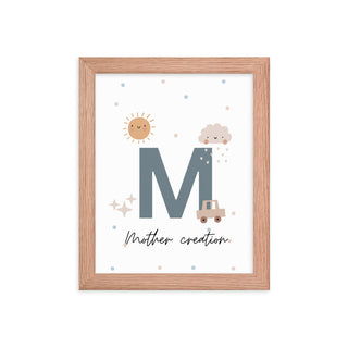 Mother Creation Frame Wall Art