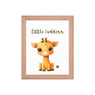 Giraffe Nursery Frame Wall Art