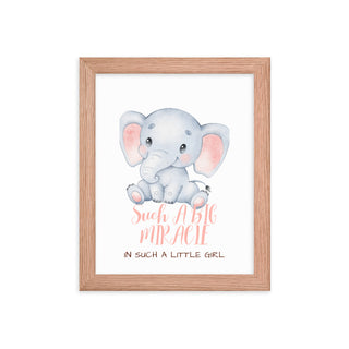 Elephant Love Quote Frame Decor