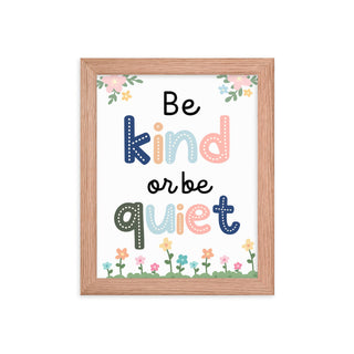 Mom Behave Quote Frame Art